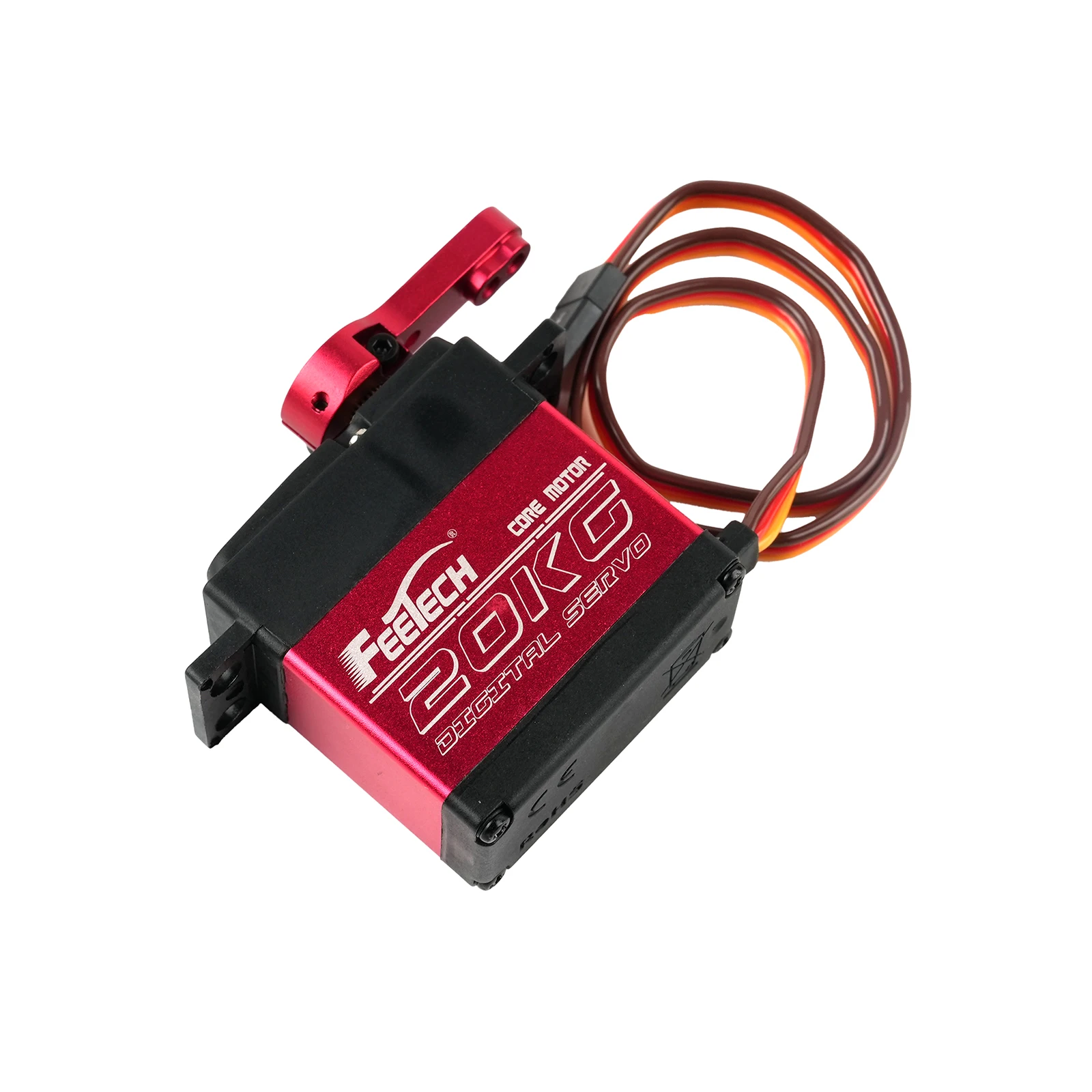 Feetech FT5320M 20kg 7.4V 180도 방수 서보 고속 메탈 기어 디지털 서보 바하 서보 25T 암 1/8 1/10 RC 자동차용