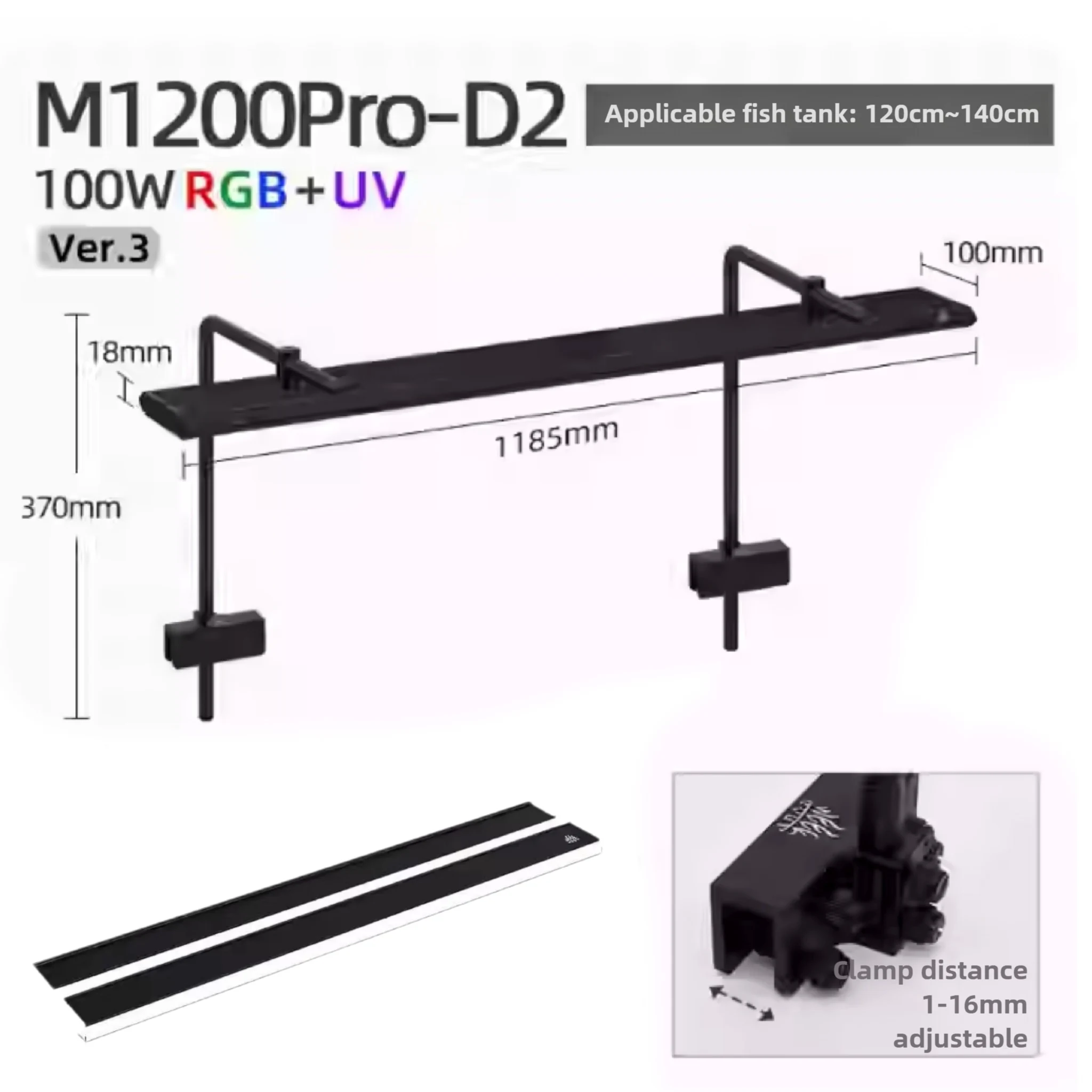 Woche Aqua Aquarium Light M Series 7