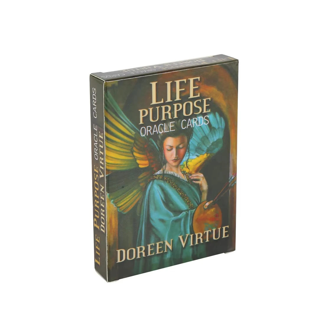 بطاقات الحياة للأغراض النسخة الإنجليزية من سطح التارو مع دليل لقراءة الحظ ودعم دروبشيبينغ #5