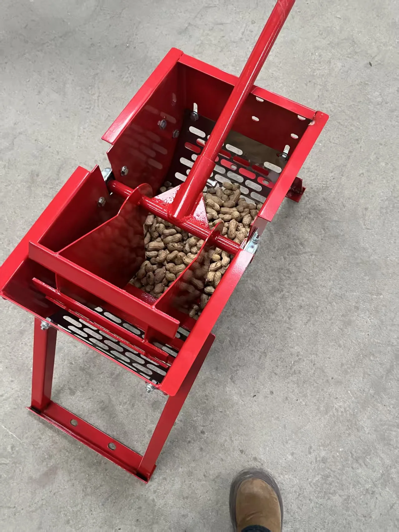 حار بيع متعددة الوظائف الزراعة آلة تقشير الفول السوداني دراس الفول السوداني والمقشر قسط آلات تجهيز الفول السوداني #3