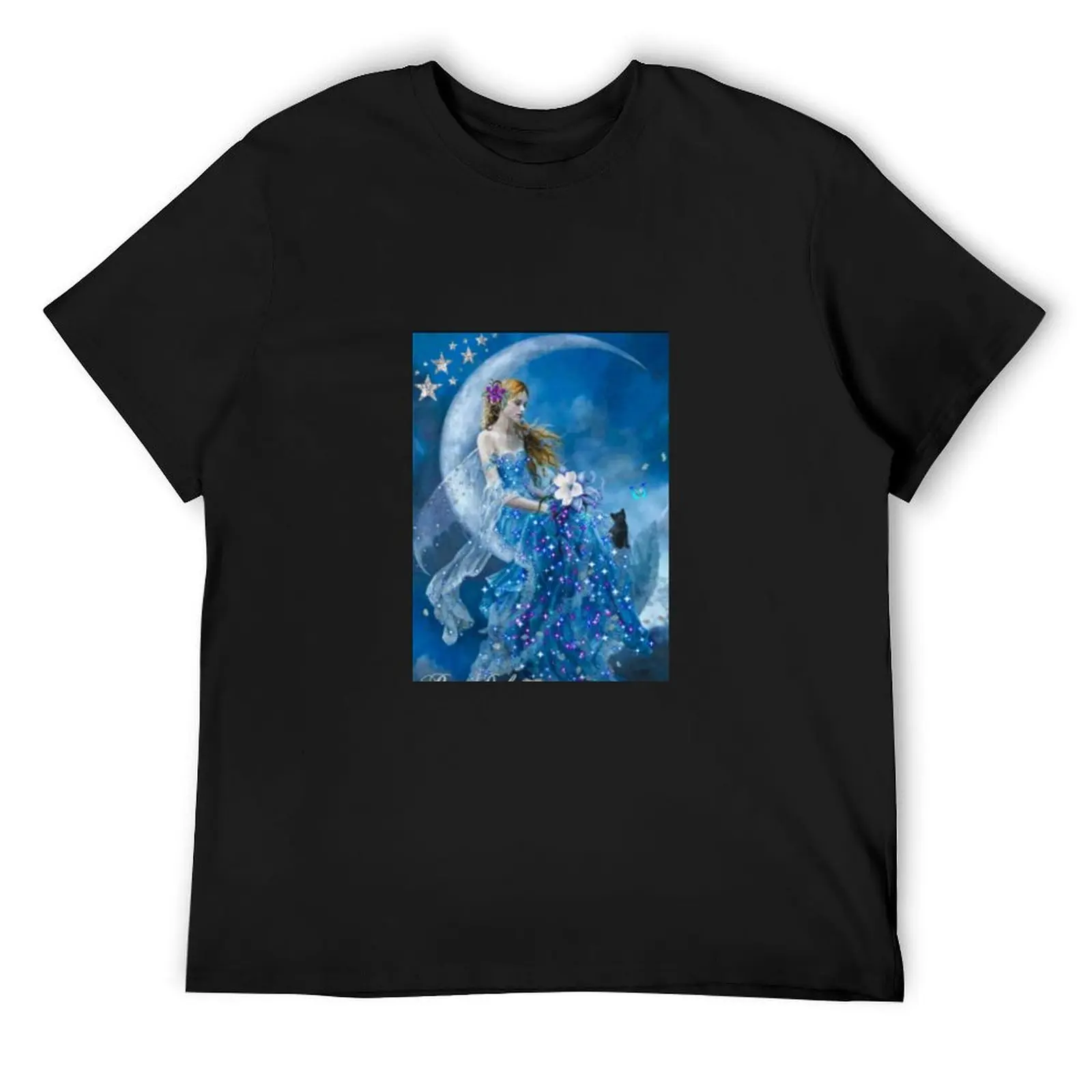 

Fairy poster T-Shirt street wear sublime oversized shirts graphic tees designer t shirt men