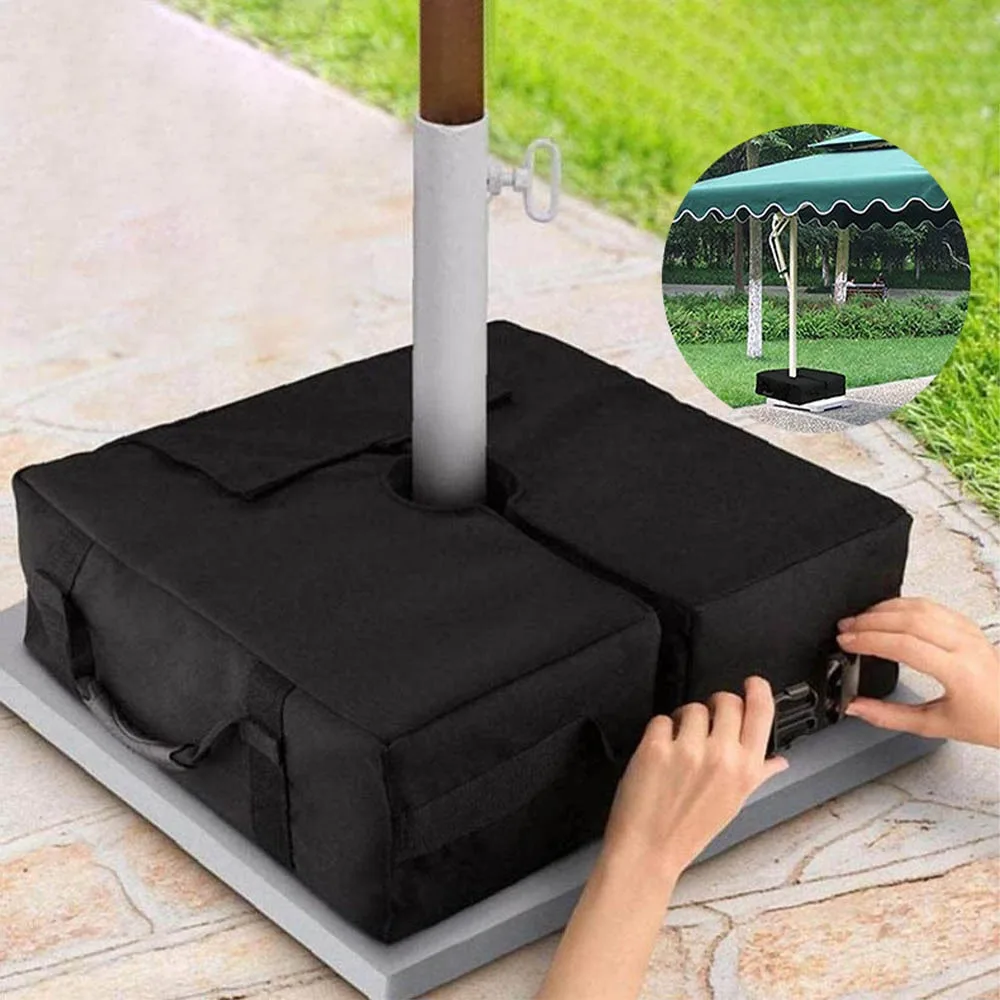 Wind-Proof Detachable Tent Accessories Umbrella Sandbag Sun Umbrella Base Fixed Sandbag Parasol Base Stand