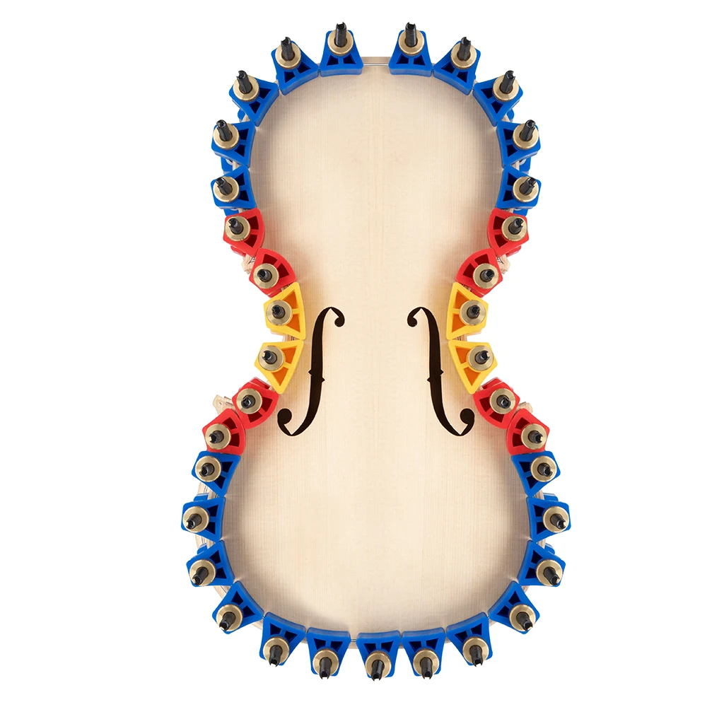 32pcs Violin Glueing clamps Violin Crack Repair clips cello Fixed service clamp Violin Body retaining clip violin repair tools