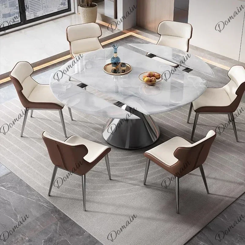 NXX Clean Cheap Dining Table Unique Trendy Balcony Luxury Modern Nordic Dining Table Conference Juegos De Comedor Office Furnitu