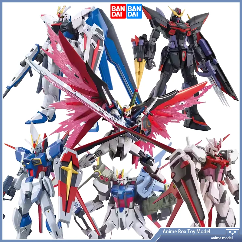 

Gundam BANDAI HGCE 1/144 Series Model Kit Strike Freedom Destiny Infinite Justice Plastic Revive Version Assembly Action Figure