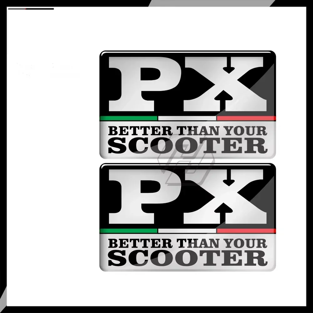Para Piaggio Vespa Scooter PX125 PX150 PX200 PX 125 150 200 pegatina 3D para motocicleta