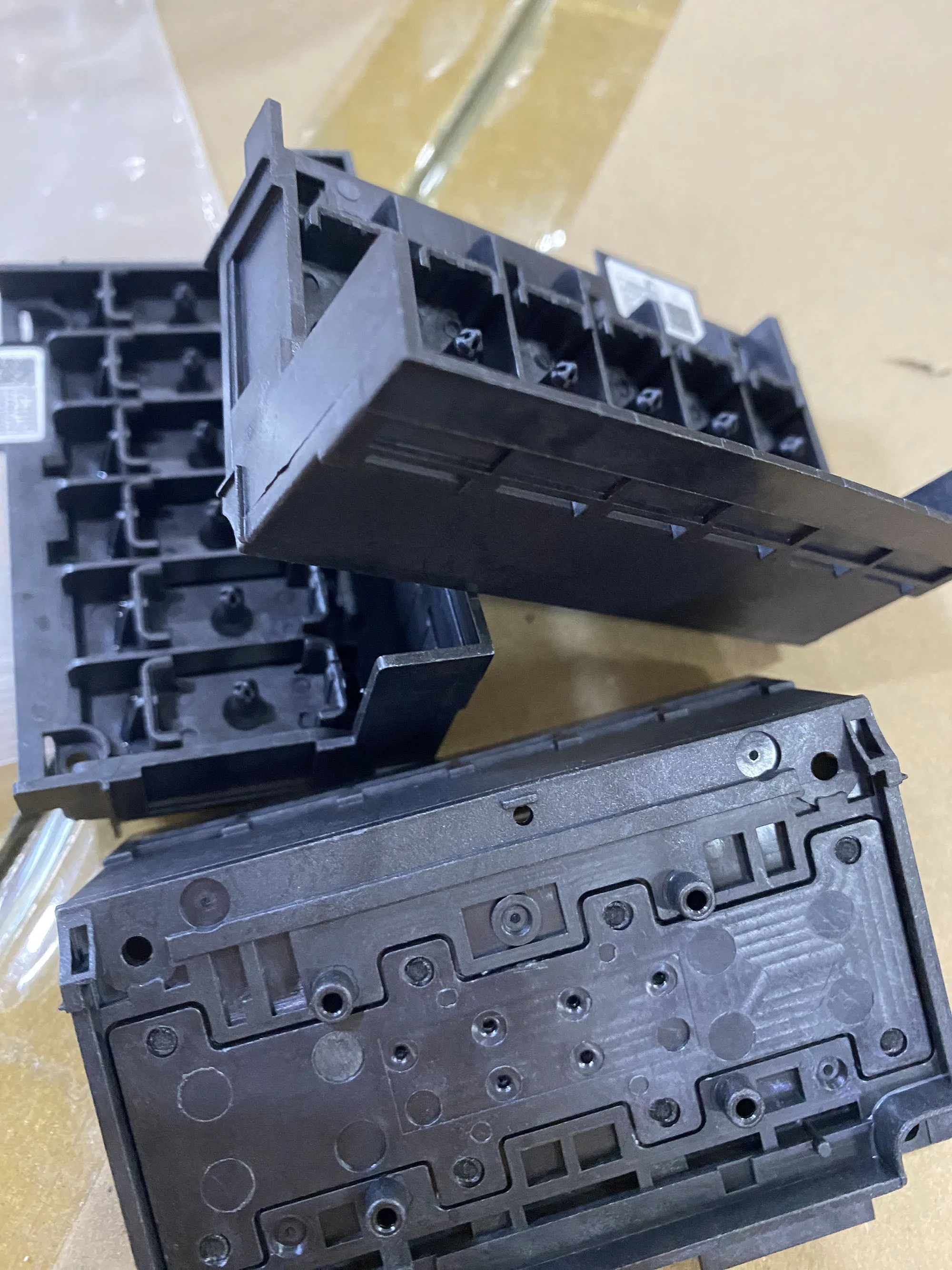 

Печатающая головка XP600, крышка коллектора, адаптер для Epson XP601 XP700 XP701 XP800 XP801, плата печатающей головки принтера с растворителем и УФ-планшетом