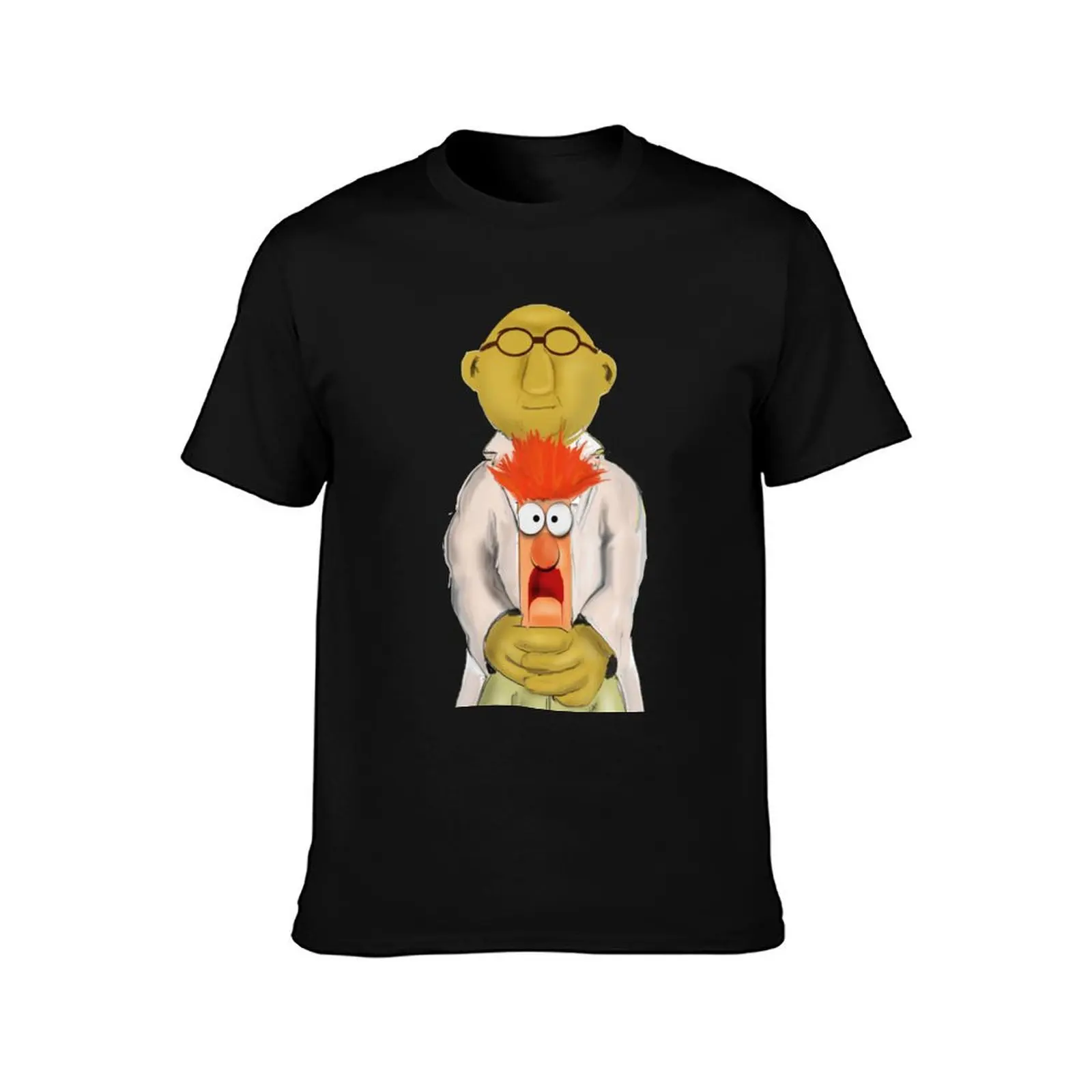 Bunsen and Beaker T-Shirt Casual Simple Design Short Sleeve Shirt T-Shirt