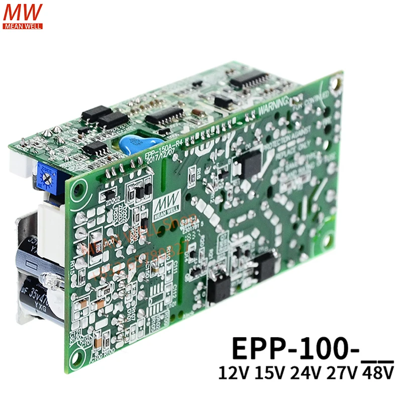 

MEAN WELL 100W Single Output with PFC Function EPP-100-12 EPP-100-15 EPP-100-24 EPP-100-27 EPP-100-48