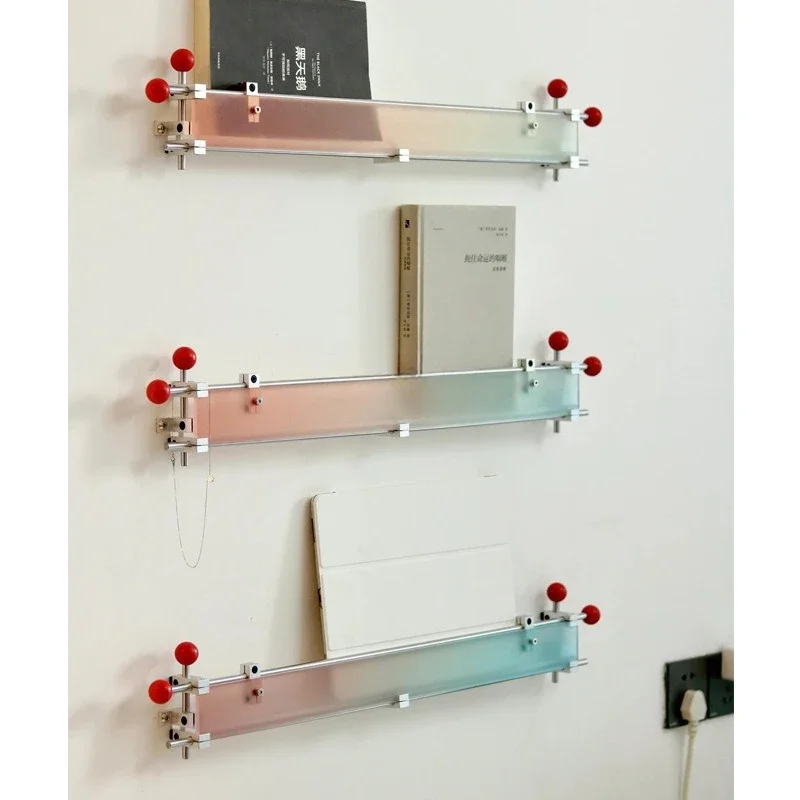 Stainless Steel Optical Axis Zhebian Acrylic Magazine Rack, Shelf, Display Rack