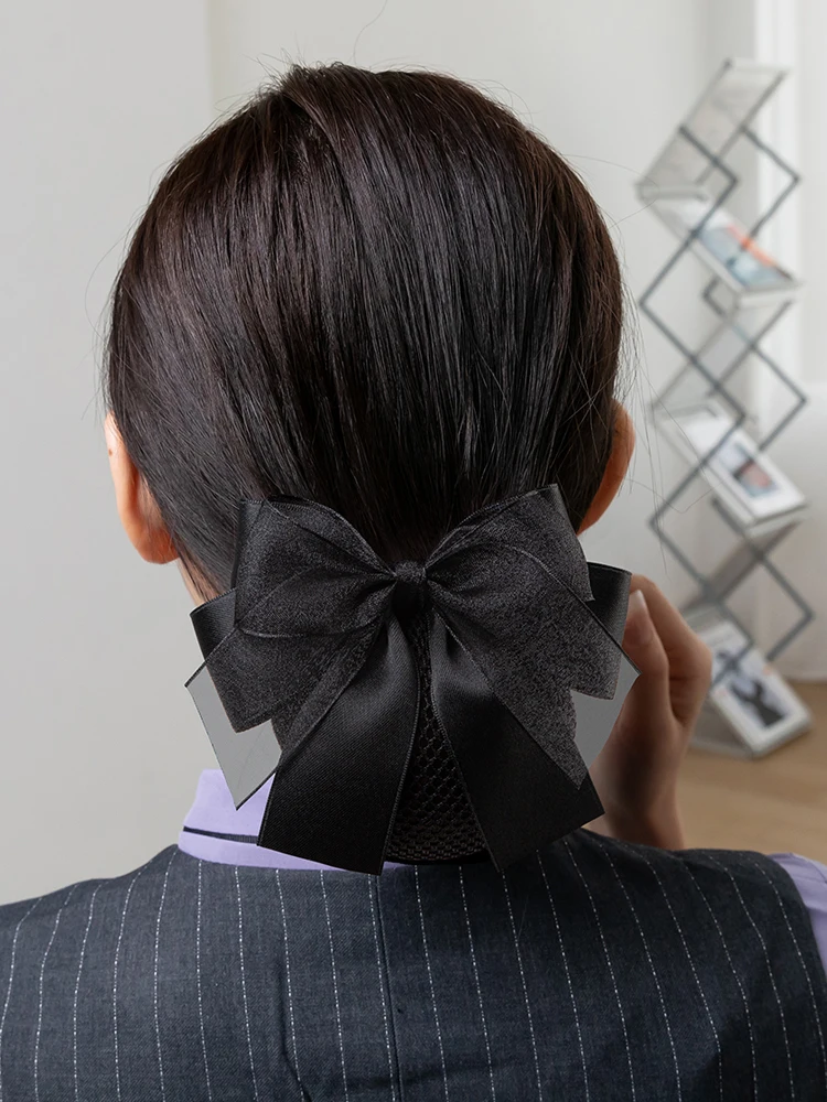 

Профессиональные аксессуары для волос для медсестры, женские рабочие заколки для волос, головные уборы Air Steward, сетки для волос с цветочным принтом, офисная прическа, деко для волос...