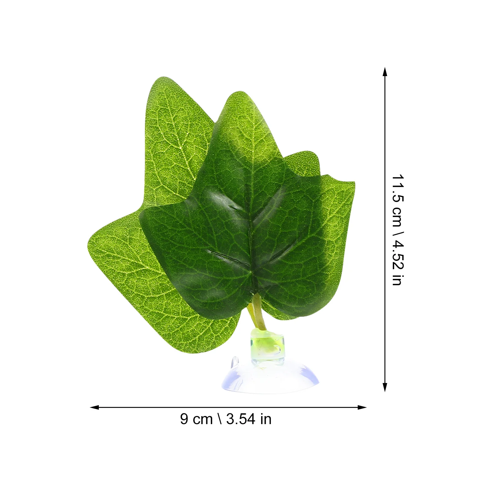 

4Pcs Fish Tank Decor Artificial Plant Leaves Plastic Aquarium Fake Plant Reptile Tank Landscaping Decoration Aquarium Plants