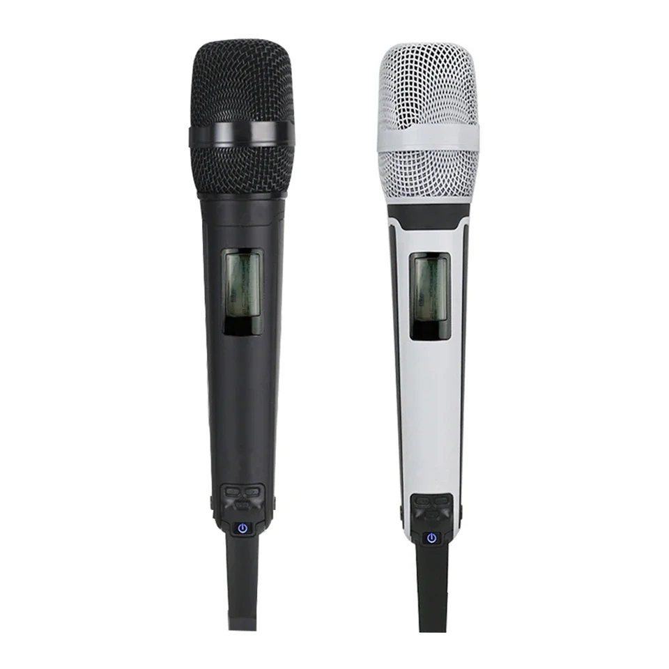 Single Receiver Double Handheld Microphone Multiple Colour High Quality SKM9000 UHF Professional Wireless Microphone Metal Mic