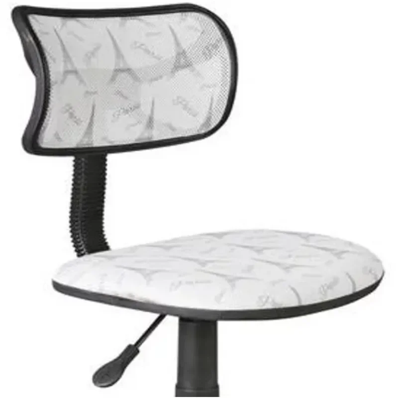 Task Chair with Adjustable Height & Swivel, 225 lb. Capacity, White