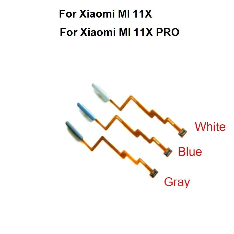 

For Xiaomi Mi 11x Pro home button menu fingerprint sensor Touch ID scanner ribbon connector flex cable parts