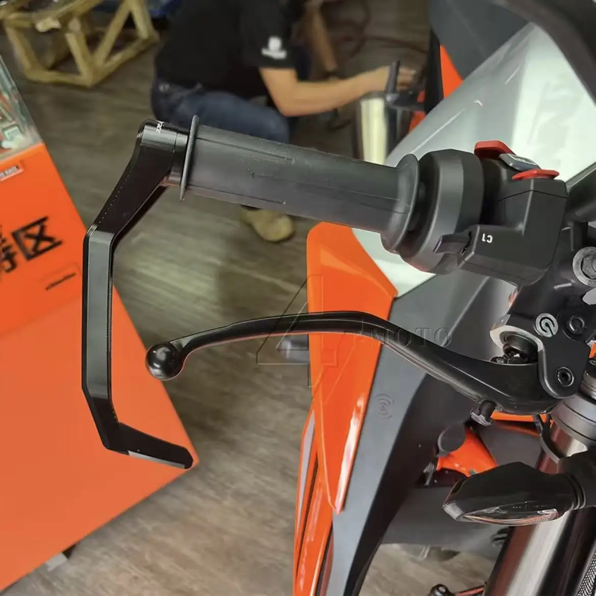 ل Duke 390 690 790 890 990 1290 1390 دراجة نارية الملحقات مقبض دواسة فرامل قضيب CNC واقية درع حامي