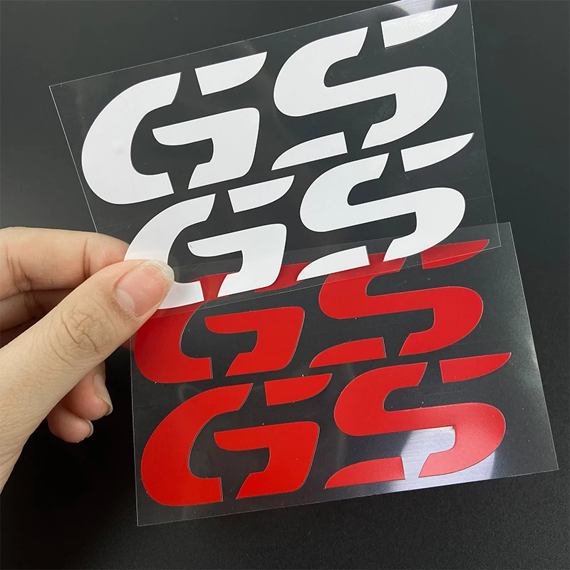 2PCS GS Motorcycle Stickers Waterproof Sunscreen Vinyl Decals Decoration for BMW F650 F700 F750 F800 F850 R1250 R1200GS