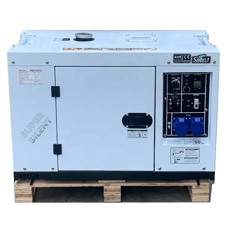 مولد ذكي 10kva صامت 220 فولت 50 هرتز للمنزل 10kw مولدات منخفضة الضوضاء