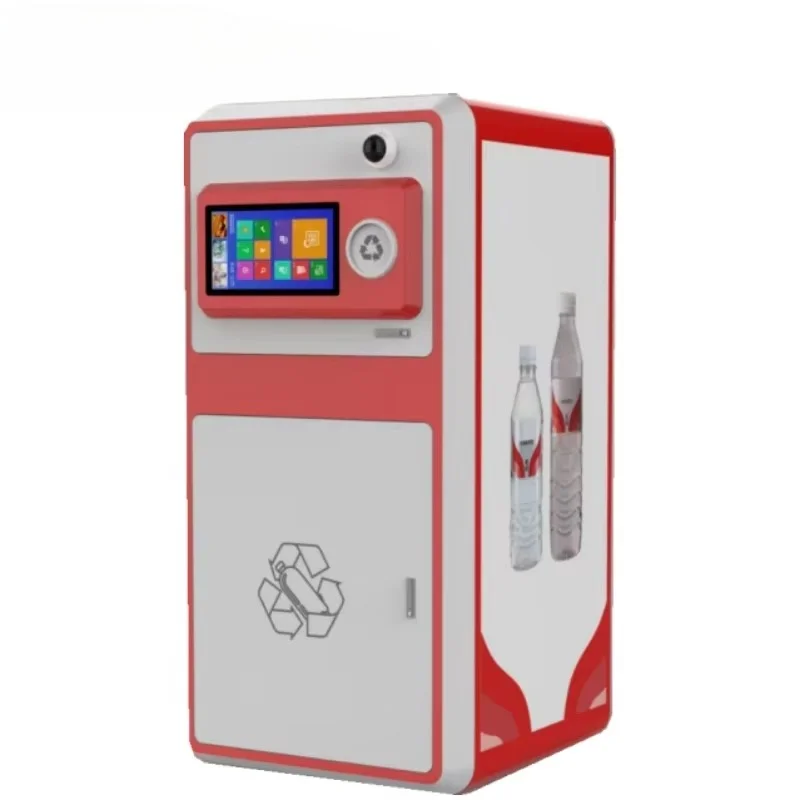 Smart Reverse Vending Machine Identifies Beverage Bottle Types and Enables Paid Recycling