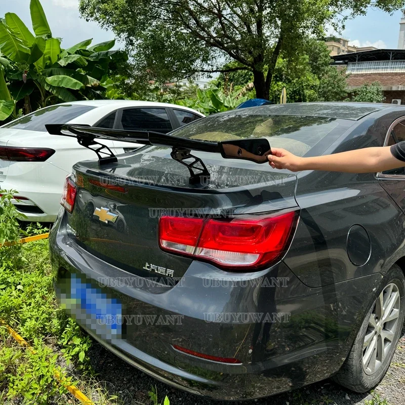 For Chevrolet Malibu MAD M3 M4 A4 A5 A6 A7 Rear Spoiler Deck Lid Racing Trunk Lip Tail Wing Add-on Exterior Replacement Parts