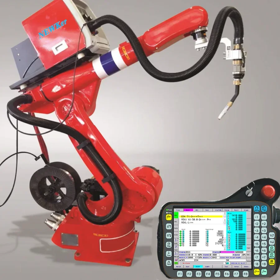 2026 NEWKer Economical 6 Axis High-effective Programmable Robot Arm for Industrial or Teaching