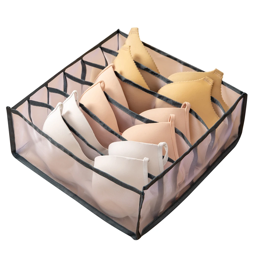 Home Organization Underwear Bra Socks Panty Storage Boxes Home Storage Save Space Drawer Divider Home Dormitory