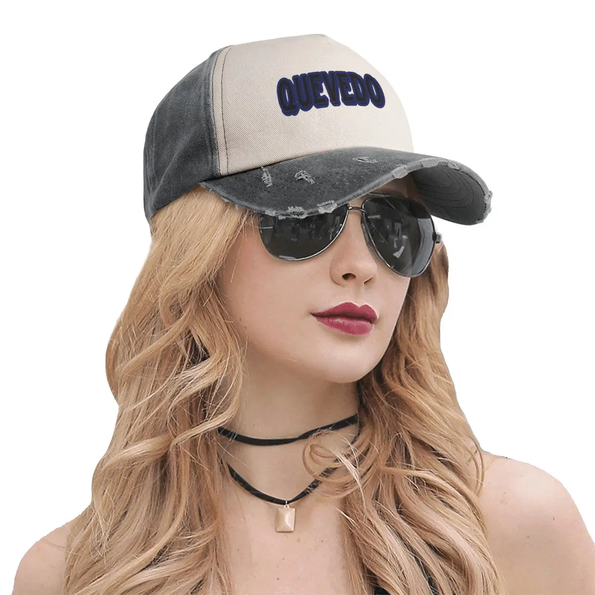 Quevedo Album Muziek Mannen Vrouwen Baseball Caps Distressed Denim Gewassen Hoeden Pet Casual Outdoor Zomer Zonnekap