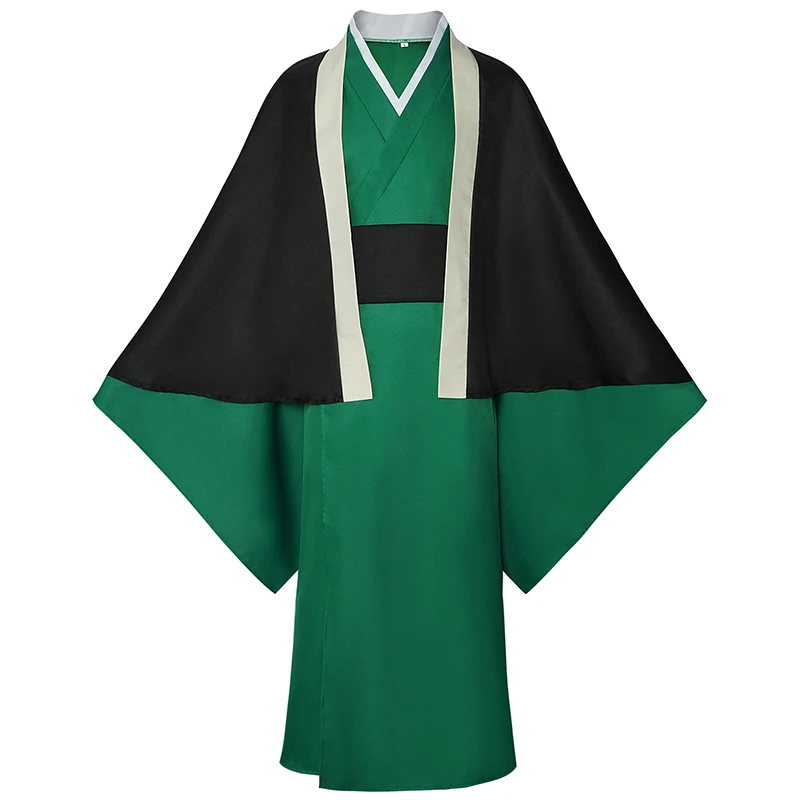 

Аниме Fukuzawa Yukichi Косплей Костюм Кимоно Шаль Комплект Bungo Yukichi Fukuzawa Плащ Вечерние Костюм Хэллоуин Шоу Комплект Одежды