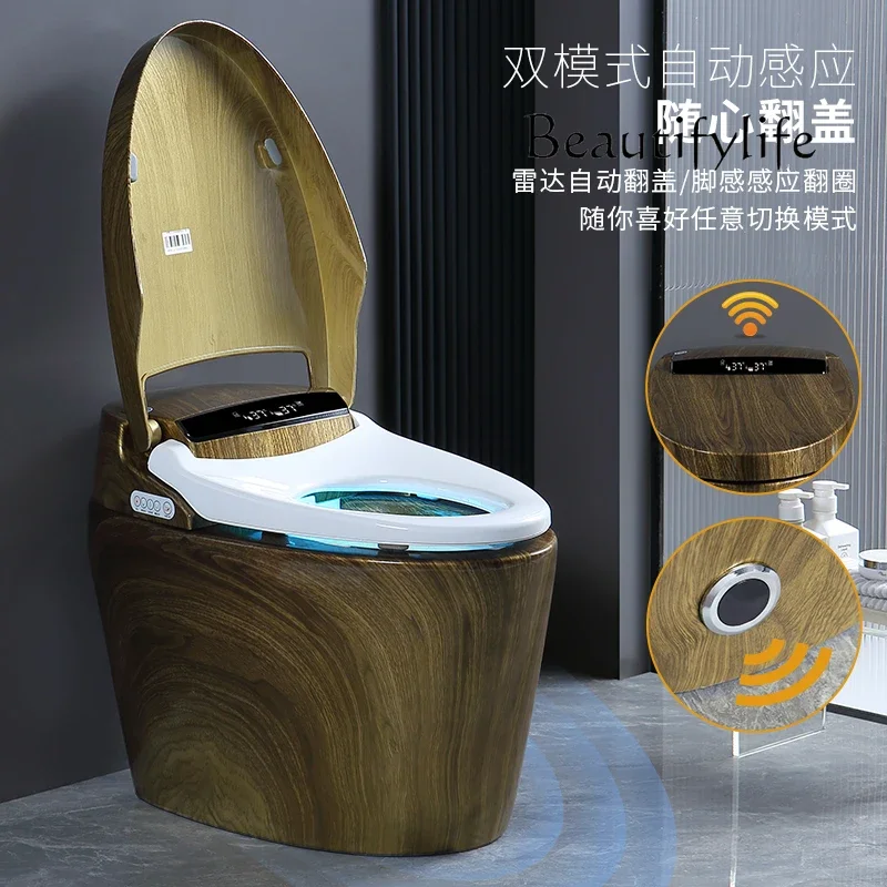 

Intelligent toilet integrated automatic no water pressure limit remote control electric voice toilet color