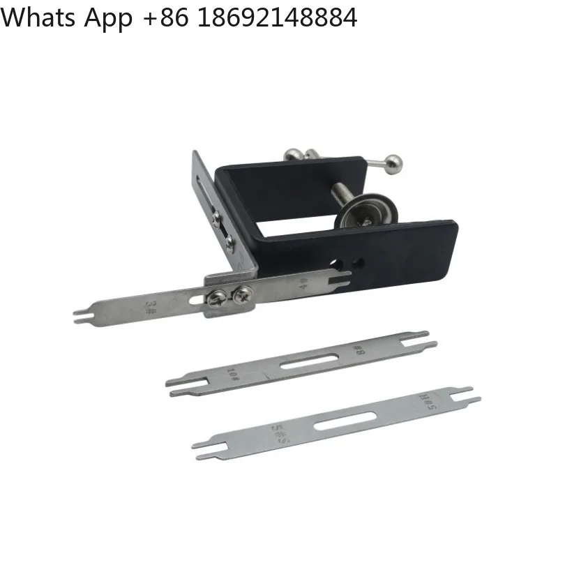 New double-ended zipper threading tool, upper zipper head fixture, spot quick delivery