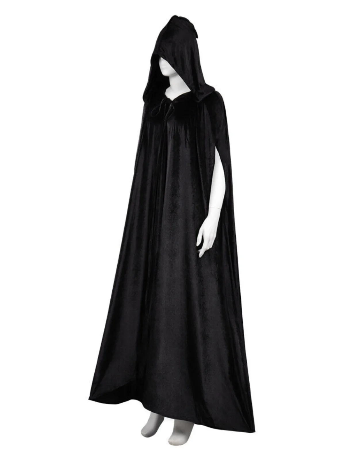 معطف كوسا مخملي طويل بغطاء للرأس للرجال والنساء لمرحلة الأداء Faion ow الزي Tuo Chen الوطني #3