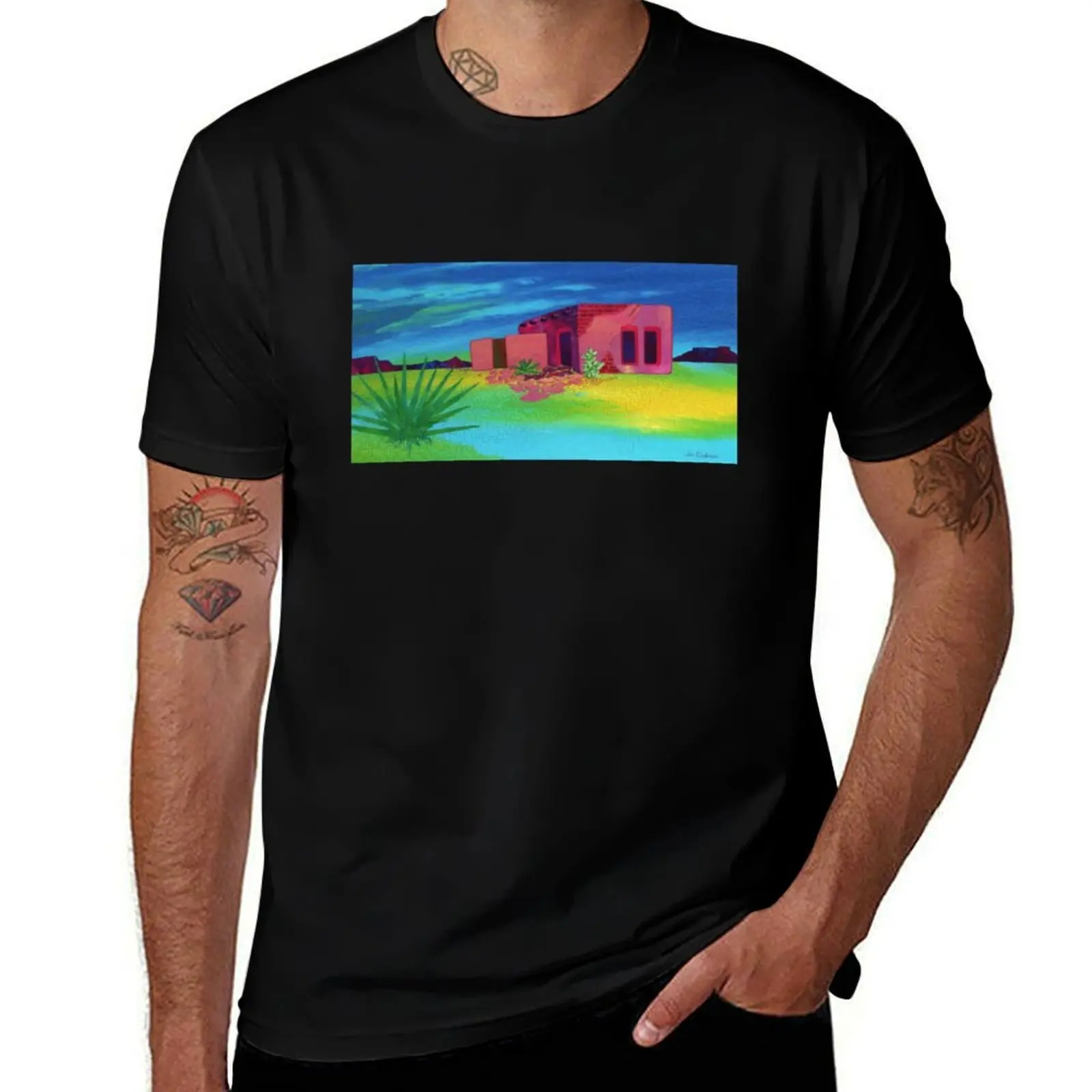 

Big Sky - Home in the West T-Shirt anime shirt oversized summer top men t shirts