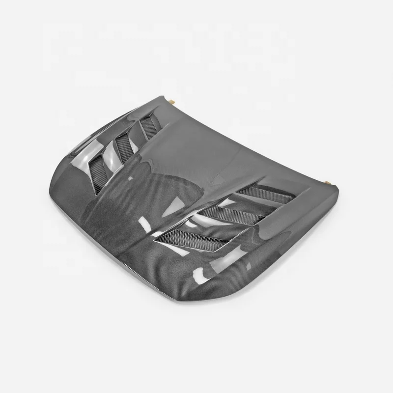 High Quality Carbon Hood for 2022 Genesis G70 Facelift AM Type Carbon Fiber Hood Bonnet G70 Real Carbon Vented Engine Hood