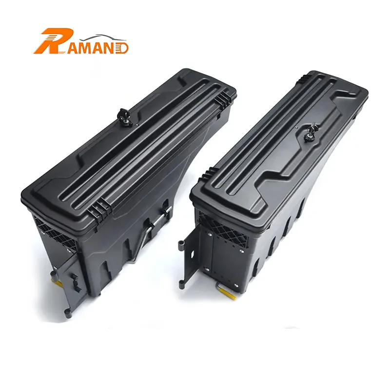 

Hot Sale Storage Box For Ranger 2012-2023 Black Plastic 4x4 Pickup Truck For Storage Box Ranger Raptor Camioneta