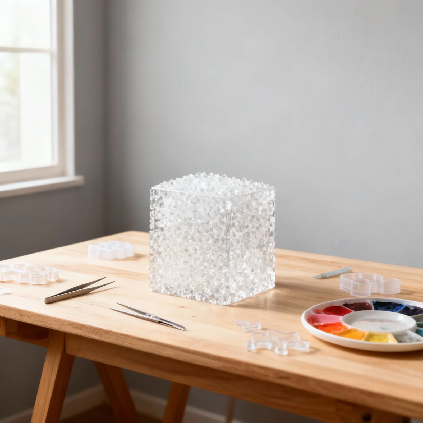 

Polymorphs Plastic Pellets Thermoplastic Beads Easy Moldable Plastic Pellets Reusable for Crafting Jewelry Replacement Parts