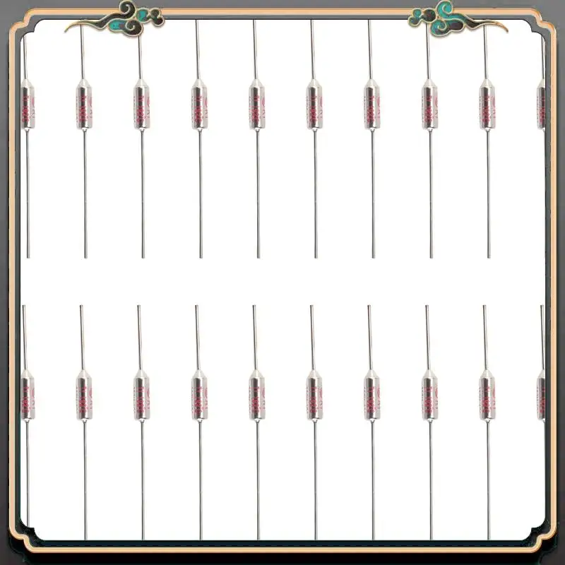 ASMA-20 Pcs RY Series Metal 192 Celsius 250V 10A Cutoffs Thermal Fuse