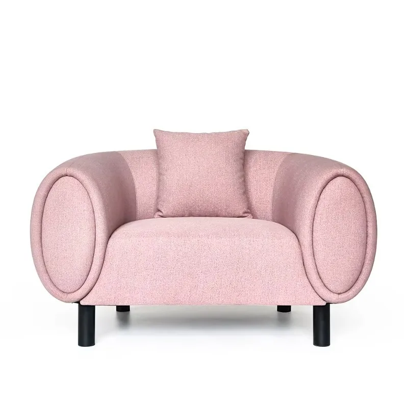 Italian Design Modern Oversized Single Accent Armchair Home Living Room Office Boss Luxury Elegant Couch Furniture Sofa Set