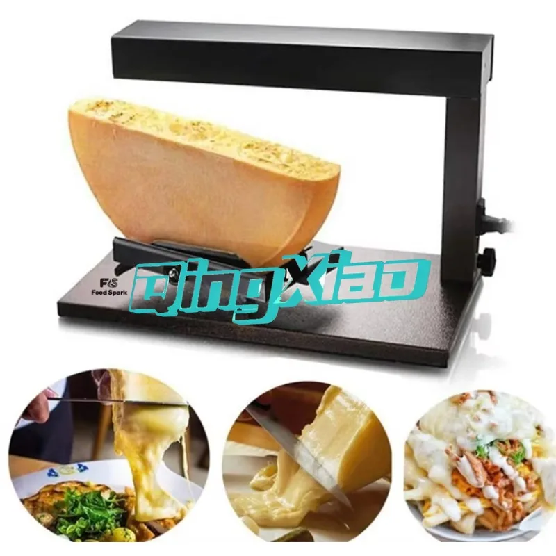 Raclette Cheese Melter Electric Half Wheel  Dry Cheese Heater Warming Grill Kitchen Butter  Baking Tool High  Efficient For Home