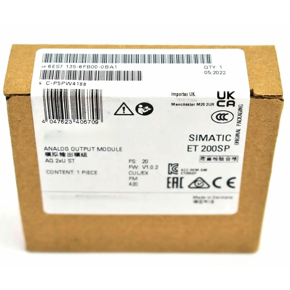 SIMATIC ET 200SP 6ES7135-6FB00-0BA1 6ES7 135-6FB00-0BA1 PLC Module