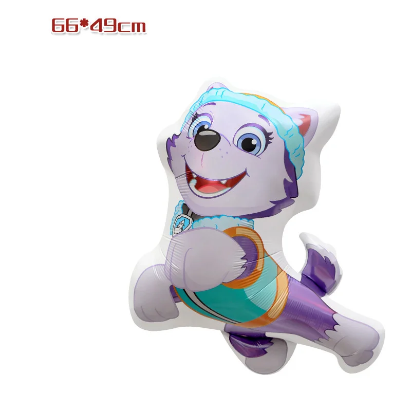 45 inch gigantische staande Paw Patrol ballon, cartoon Chase folie ballon voor kinderfeestjes, Paw Patrol thema decoratie