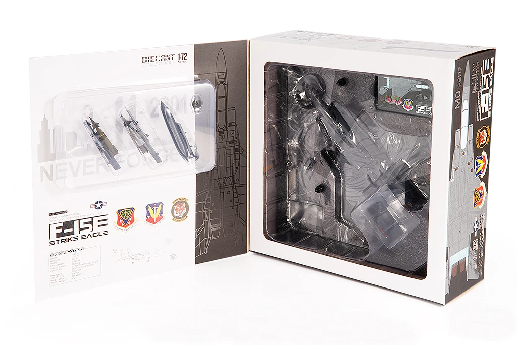 1/72 JC W USA F-15E F15 Fighter Model USAF 366th FW Operation Enduring Freedom2001 Finished product collection model