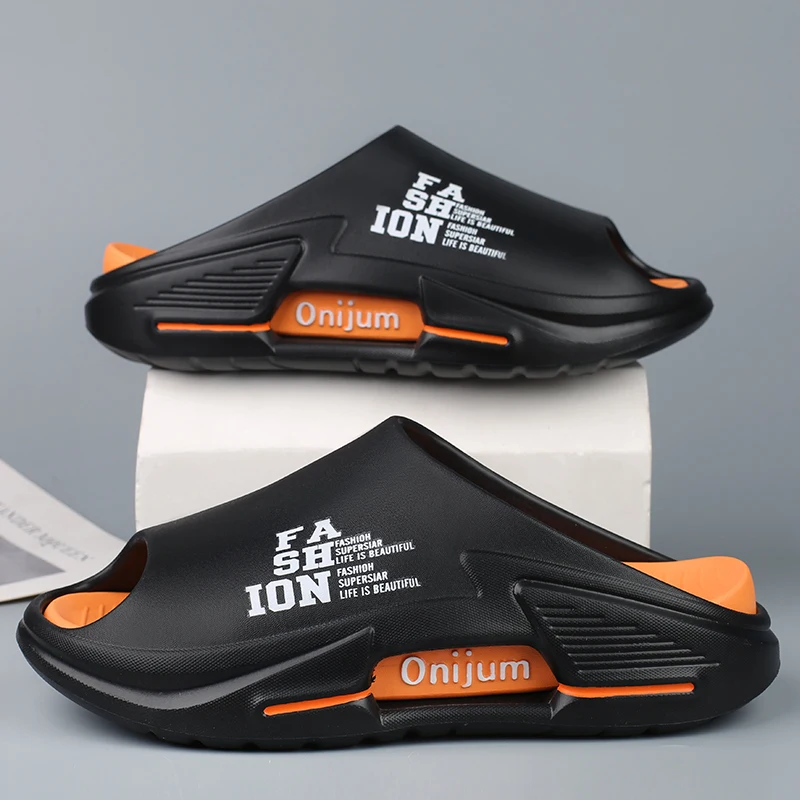 

Новые мужские тапочки, удобные мягкие шлепанцы, домашние и уличные сандалии, пляжная летняя мужская повседневная обувь, мужские и женские домашние тапочки