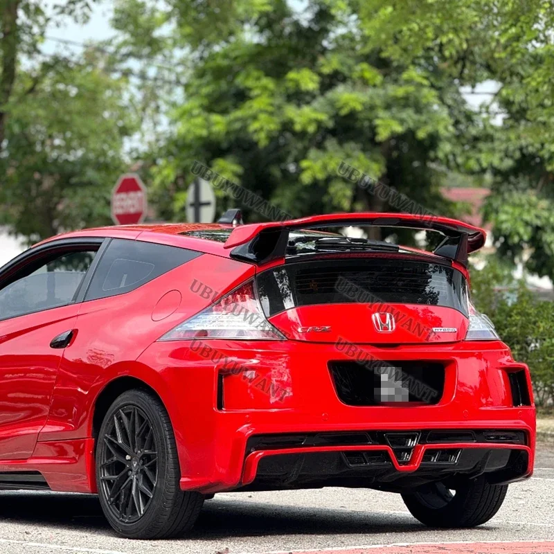 For Honda CRZ CR-Z ZF1 2011-2015 MU Style ASB Rear Trunk Spoiler Custom Parts Trunk Lip Spoiler HighKick Rear Wing Body Kits