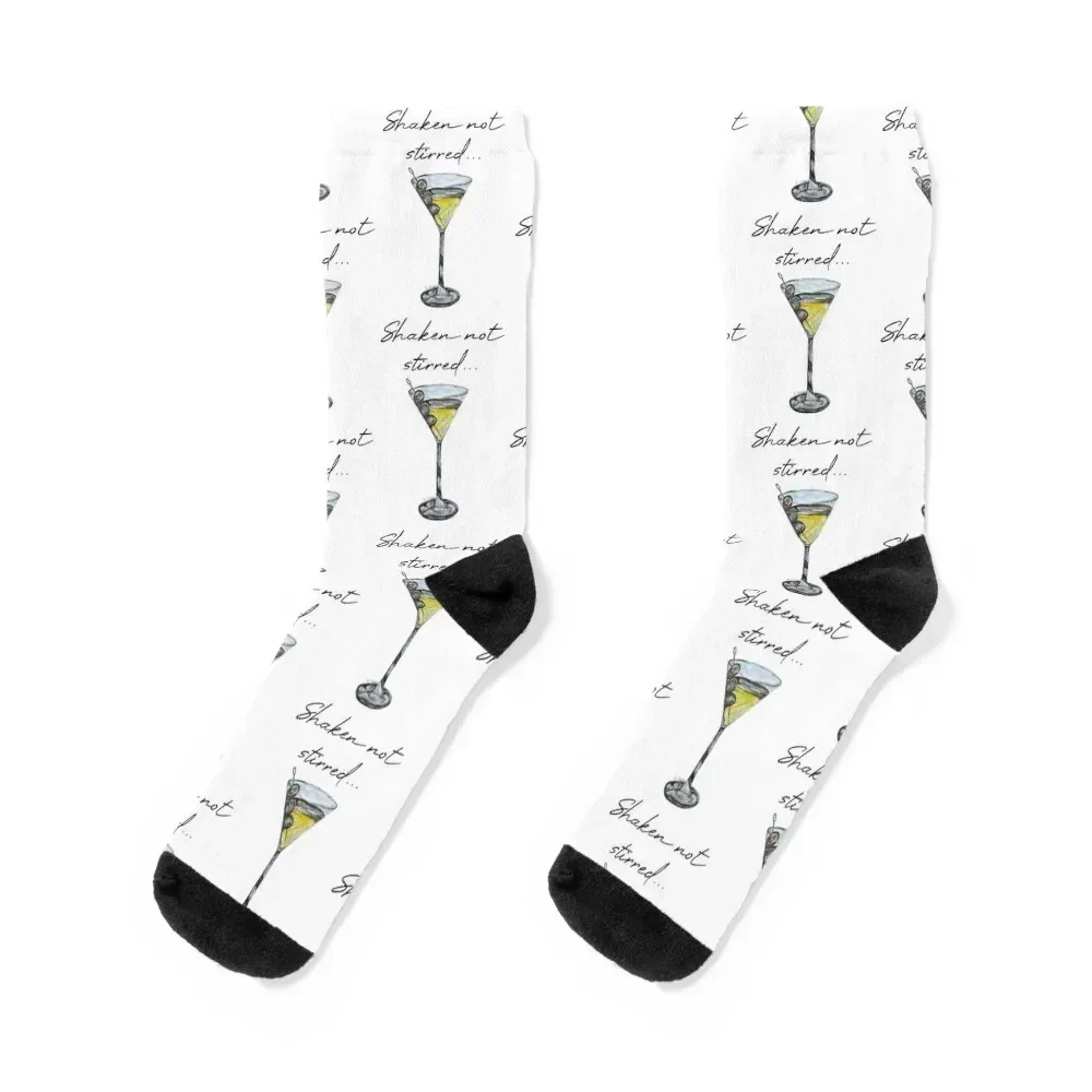Shaken Martini Socks luxe christmas gifts Soccer Stockings man Boy Child Socks Women's