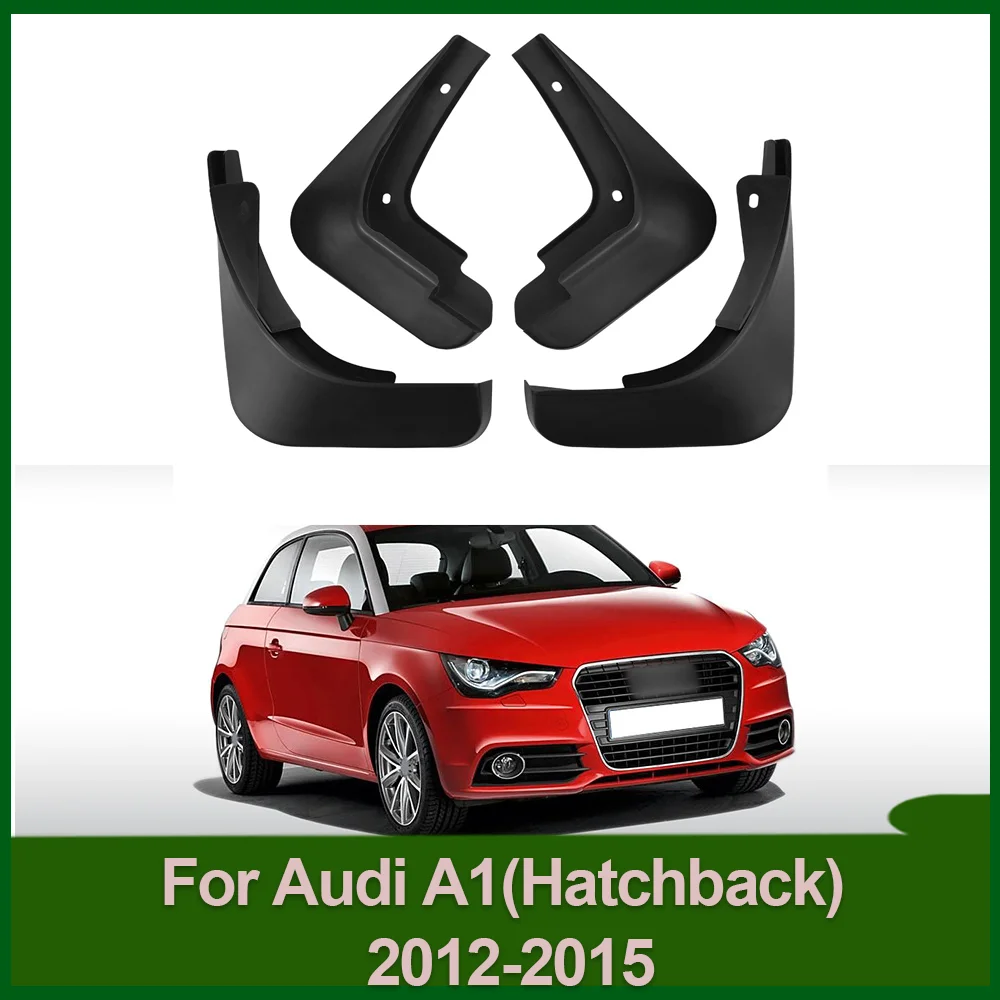 

Mudflaps for Audi a1 (Hatchback) 2012-2015 Coupe ,Mud Flaps,Mudguard Splash Guards, Front and Rear Wheels Fender,Accessorie
