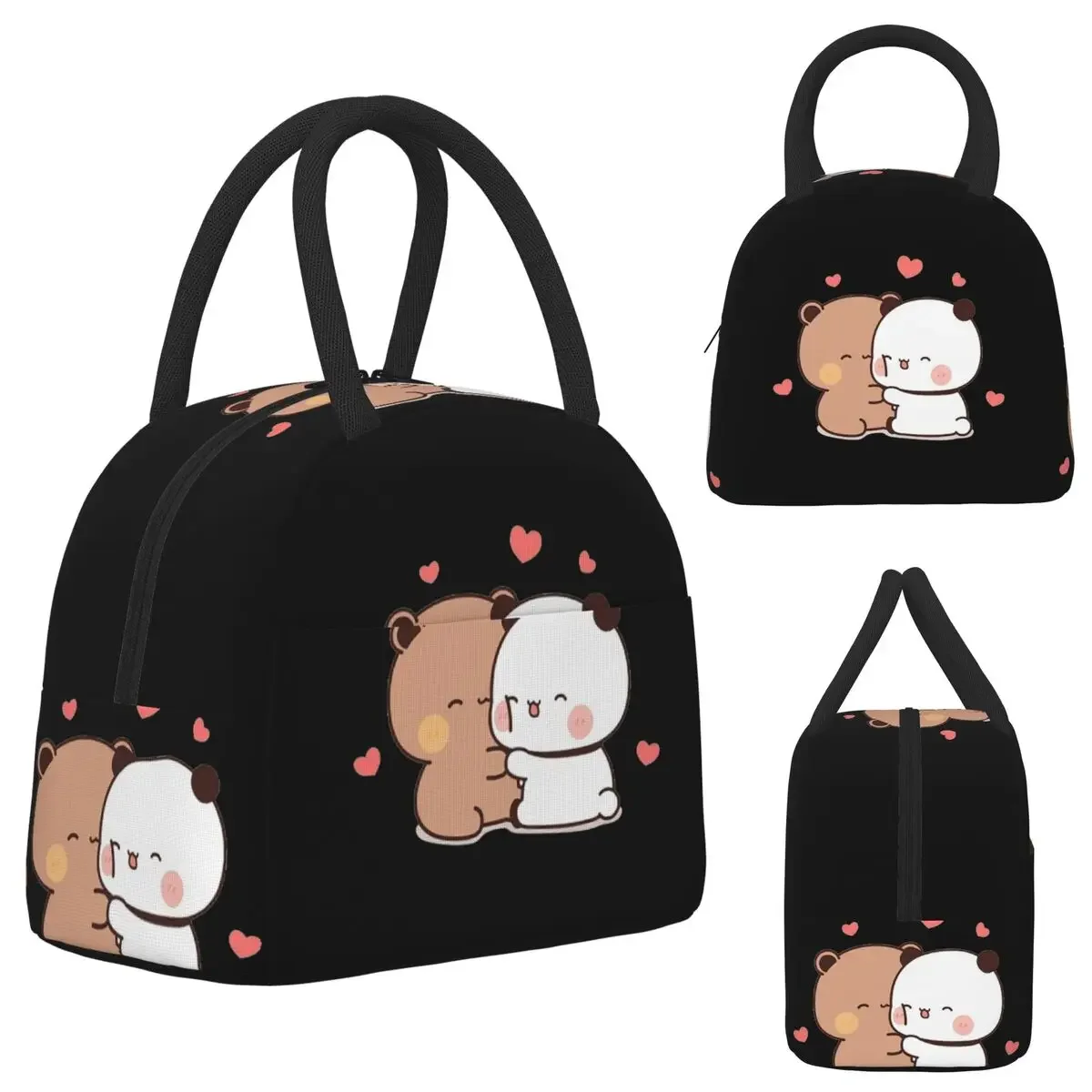Bear And Panda Bubu Dudu Balloon Insulated Lunch Bag for Women OfficeCooler Thermal Food Box ToteLeakproof Lunch Boxes Container