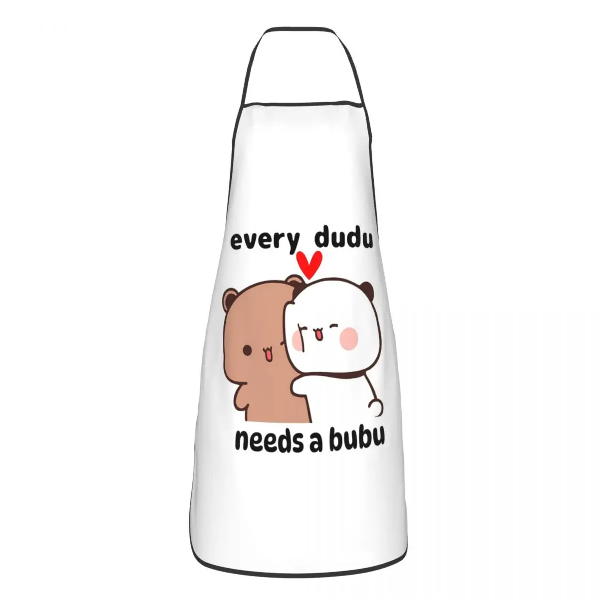 Every Dudu Needs A Bubu Aprons Chef Cuisine Tablier Waterproof Bib Kitchen Cleaning Pinafore for Women Men Painting