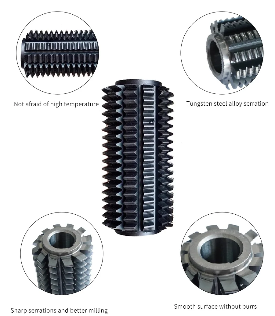 Tool Small high speed steel modulus worm gear hob M1 M2 M3 M4 M6 M8 Wholesale numerical control gear hobbing machine
