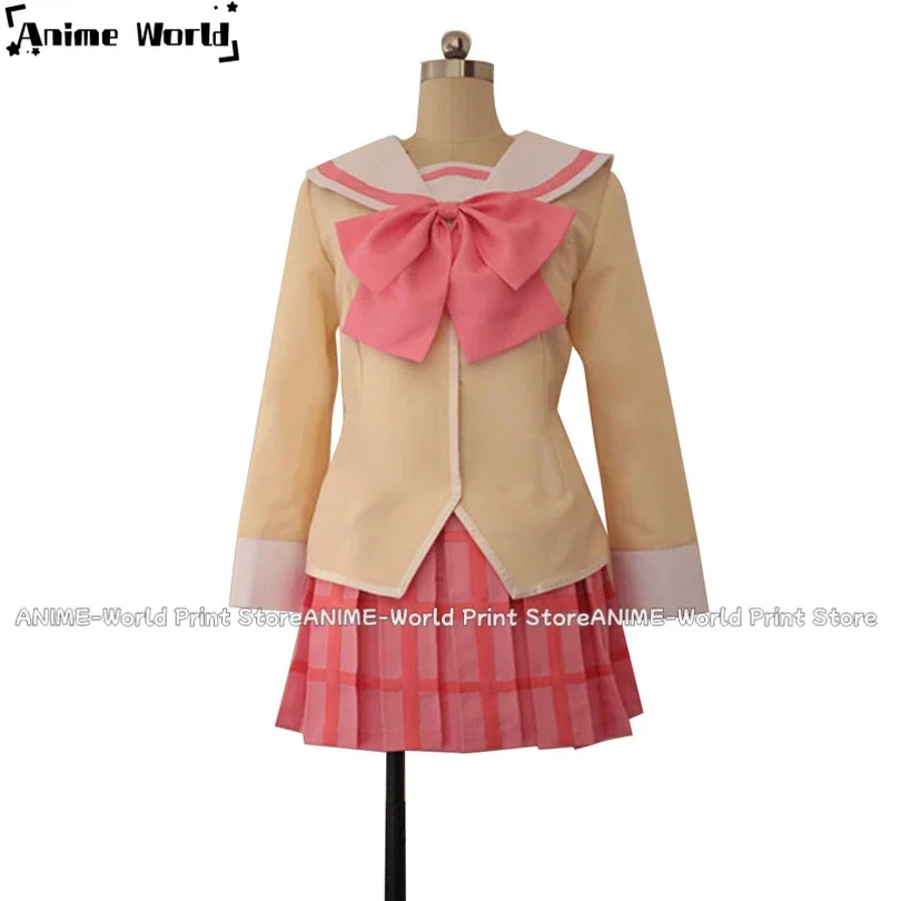 

《Custom Size》Shinonome Nano Minakami Mai Aioi Yuuko Naganohara Mio schllo uniform Cosplay Carnaval Costume Halloween