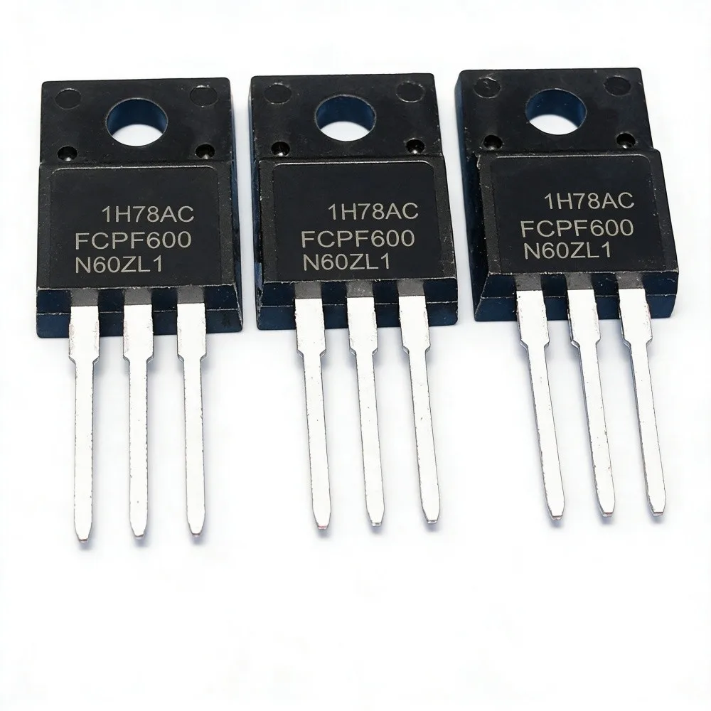 5PCS FQPF4N50 4A 500V FCPF600N60ZL1 BD240B 90V -2A KIA78R33 FES16JT 16A 600V K2996 2SK2996 600V
